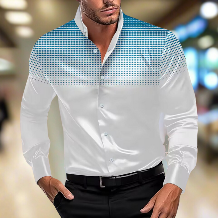 DotFade™ | Herenoverhemd met gradiëntprint