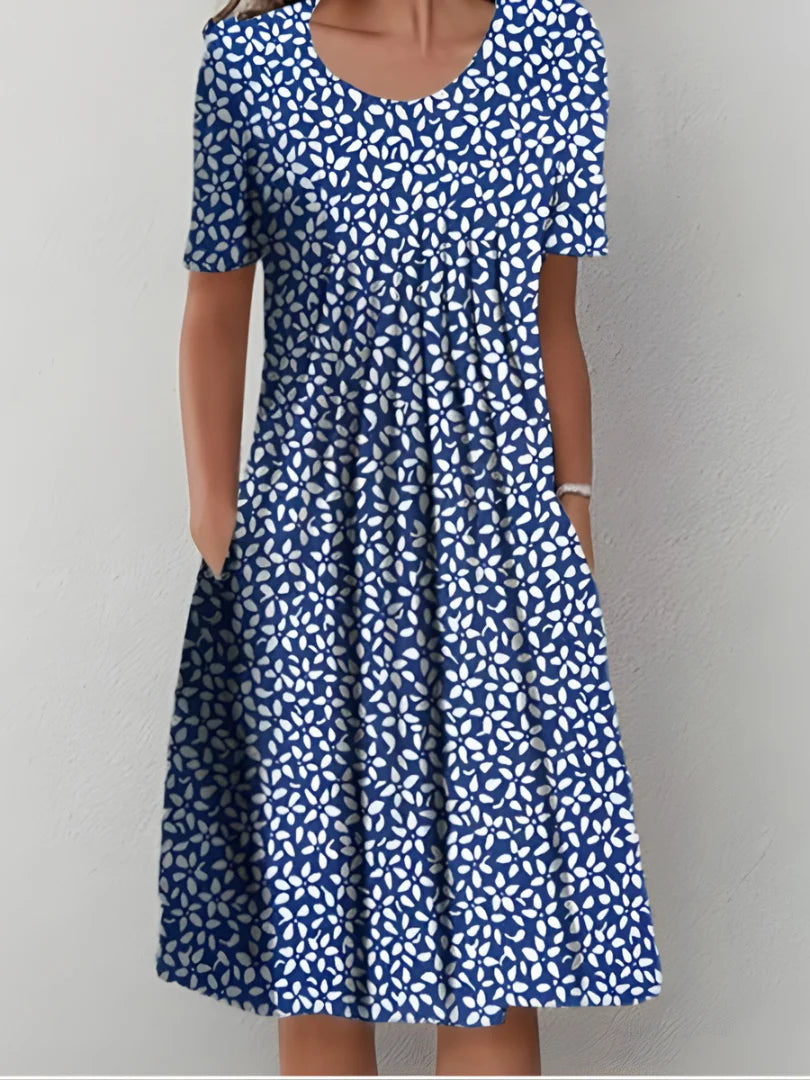 Rynessa™ | Elegant Floral Print Dress