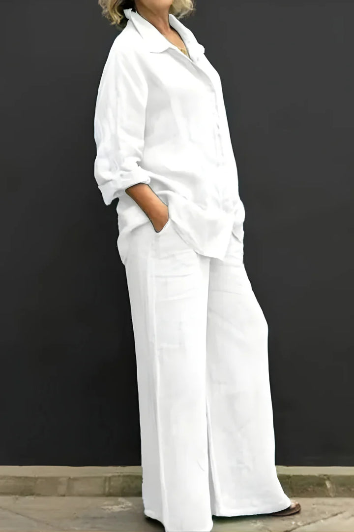 Relvoria™ | Relaxed Linen Two-Piece Set