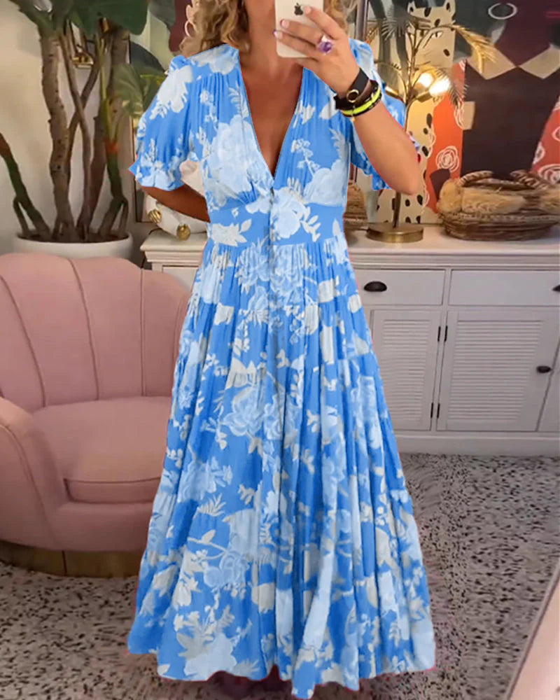 Madeline™ | ELEGANT VIBRANT DRESS