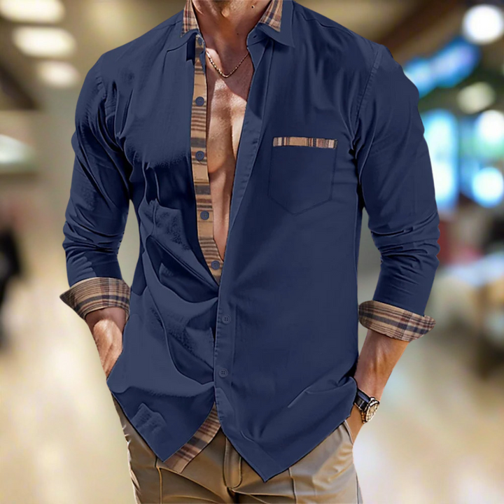 Accent™ | Modieus shirt met lange mouwen