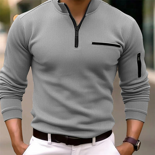 Alaric™ | Zip-Neck Knit