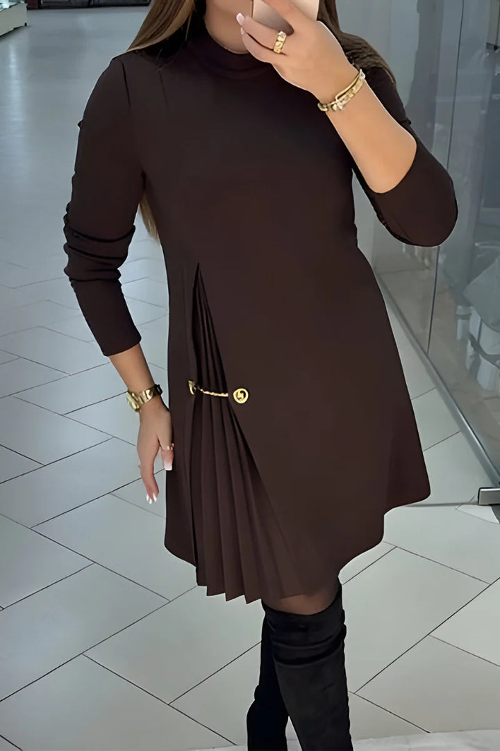 Elirya™ | Pleated Mini Dress