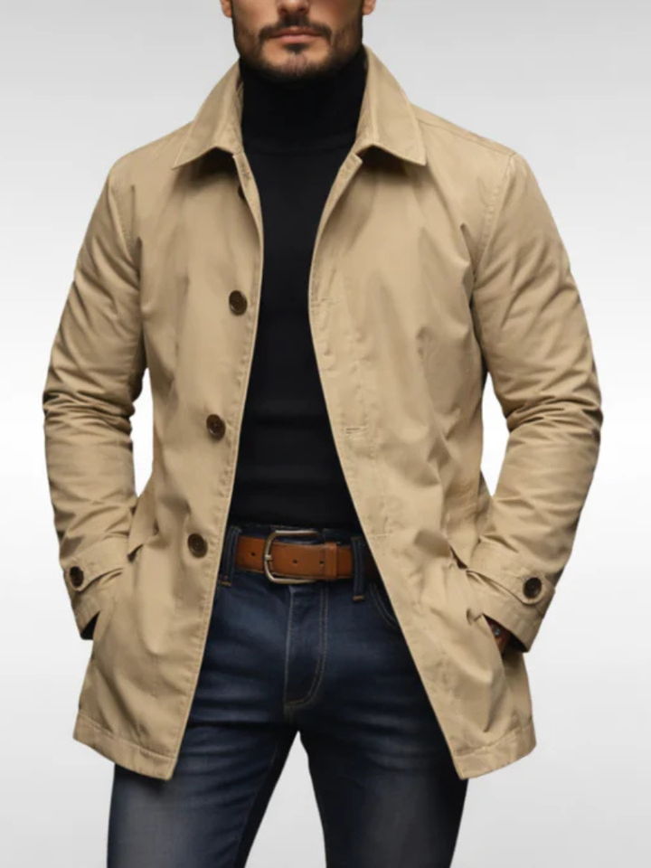 Prestford™ | Classic Button Coat