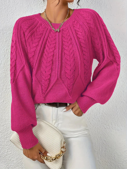 Quessia™ | Cable Knit Sweater
