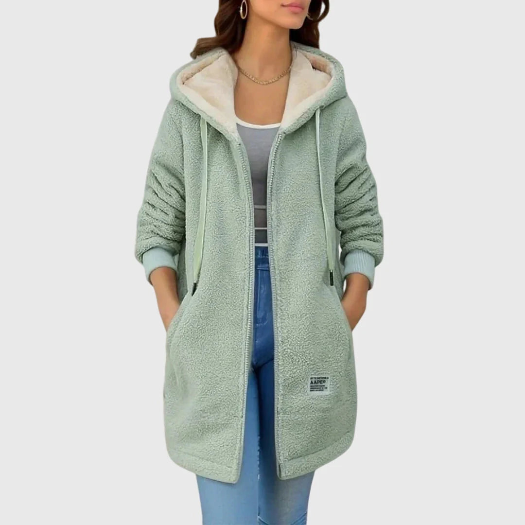 Elandra™ | Elegant Fleece Jacket