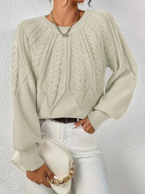 Quessia™ | Cable Knit Sweater