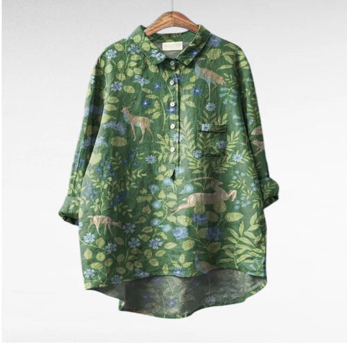 Alverisse™ | Oversized Vintage Style Shirt