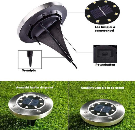 SolarShine™ Tuinlichten - Laat je Tuin Stralen met Zonne-Energie!