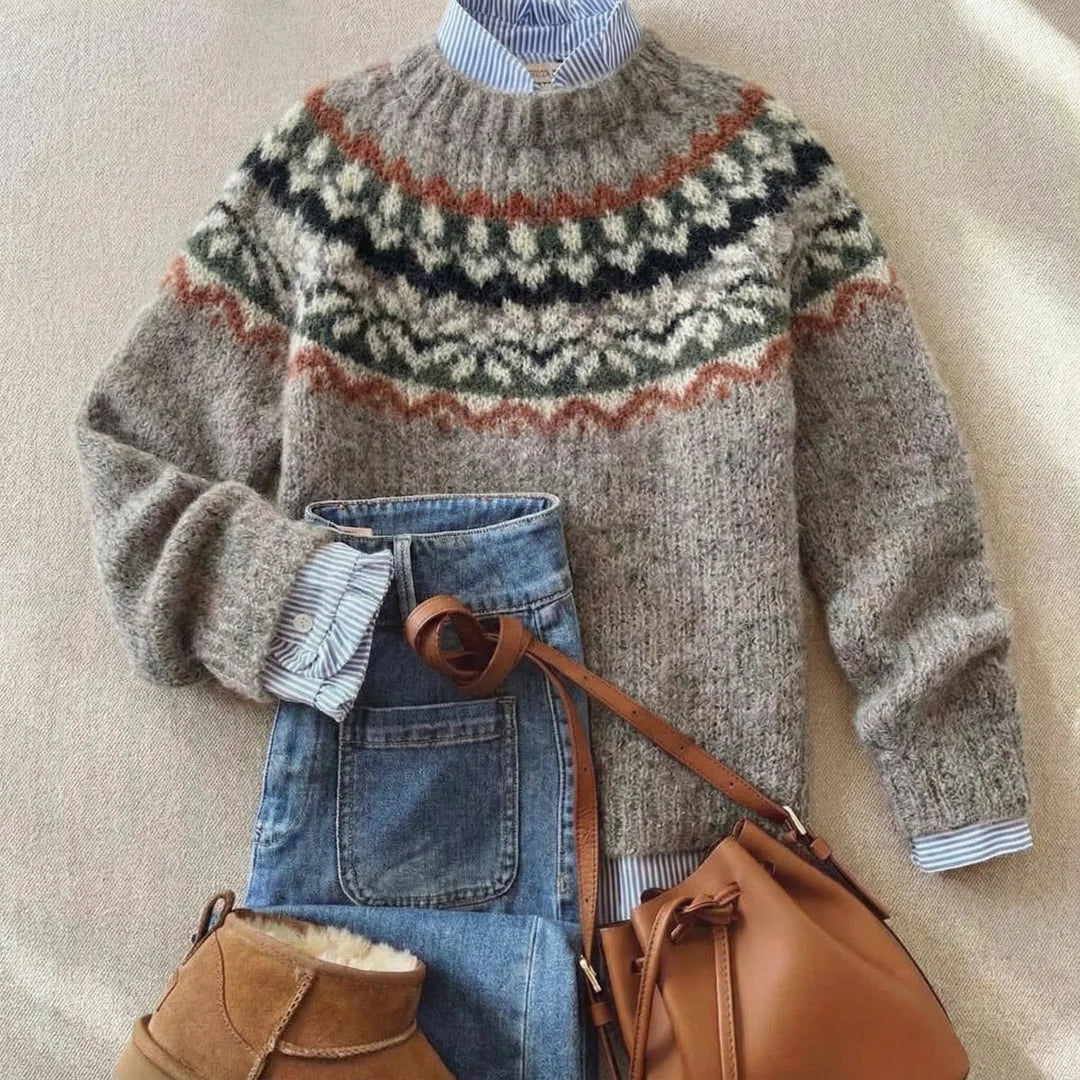 Varella™ | NORDIC FAIR ISLE SWEATER