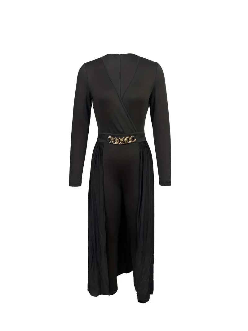 Ginevra™ | Elegant V-Neck Jumpsuit