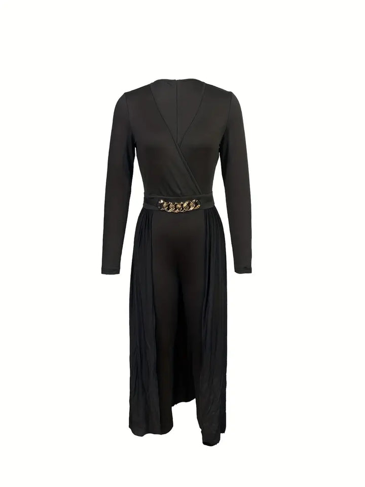 Ginevra™ | Elegant V-Neck Jumpsuit