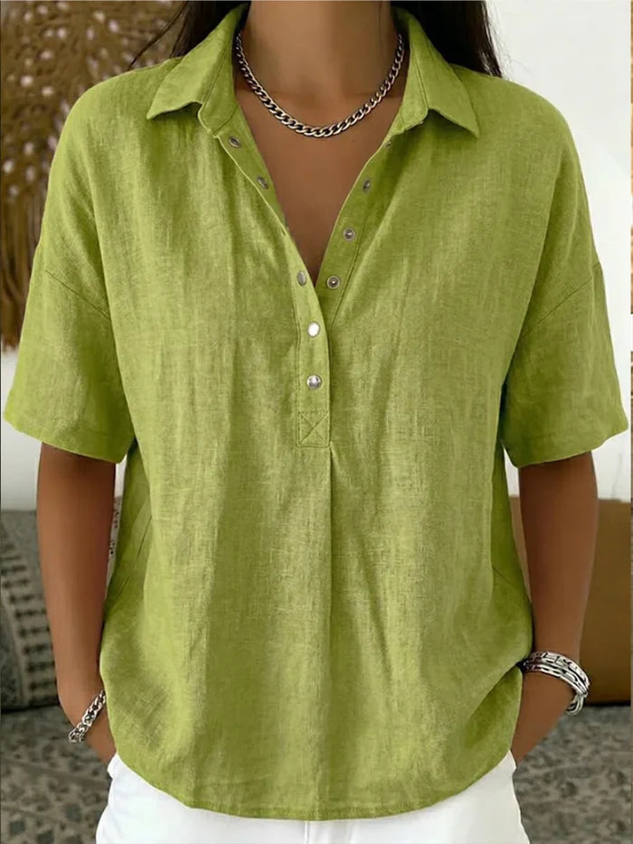 Telvoria™ | Elegant Casual Shirt Blouse