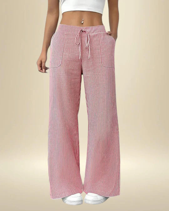 Delvara™ | Comfort Fit Elastic Waist Trousers