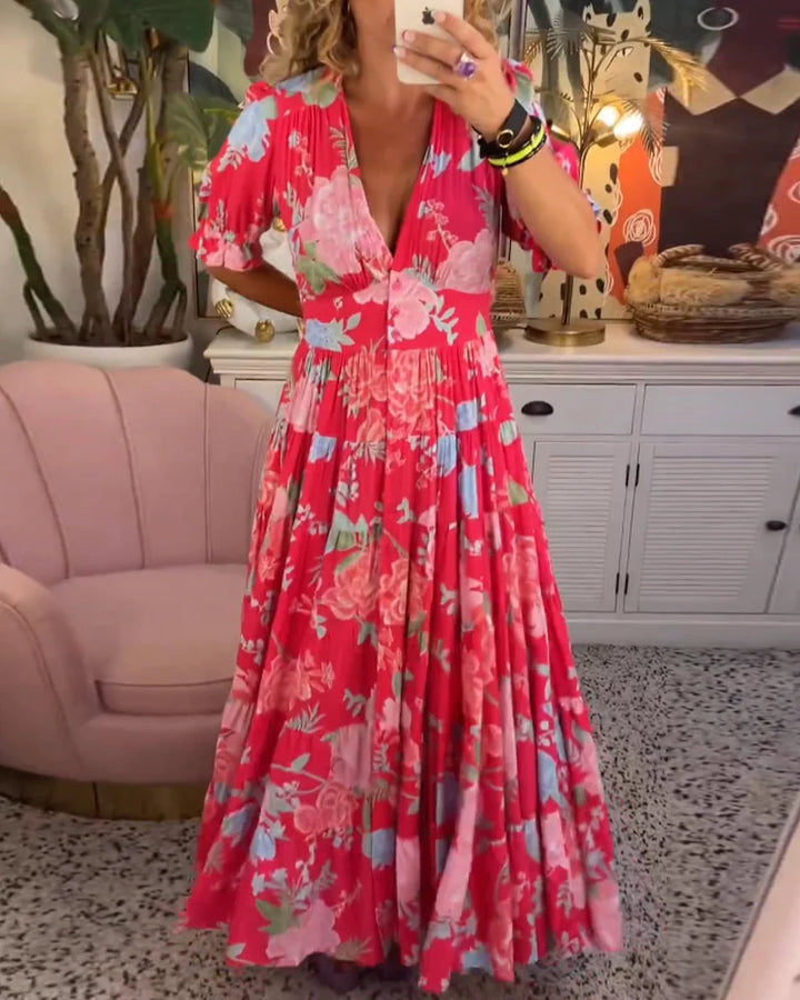 Madeline™ | ELEGANT VIBRANT DRESS