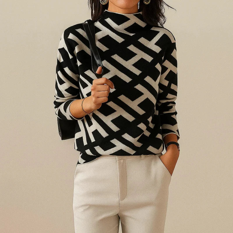 Romina™ | Graphic Pattern Sweater