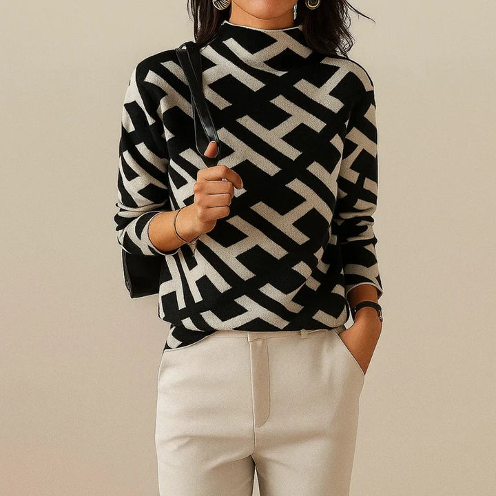 Romina™ | Graphic Pattern Sweater