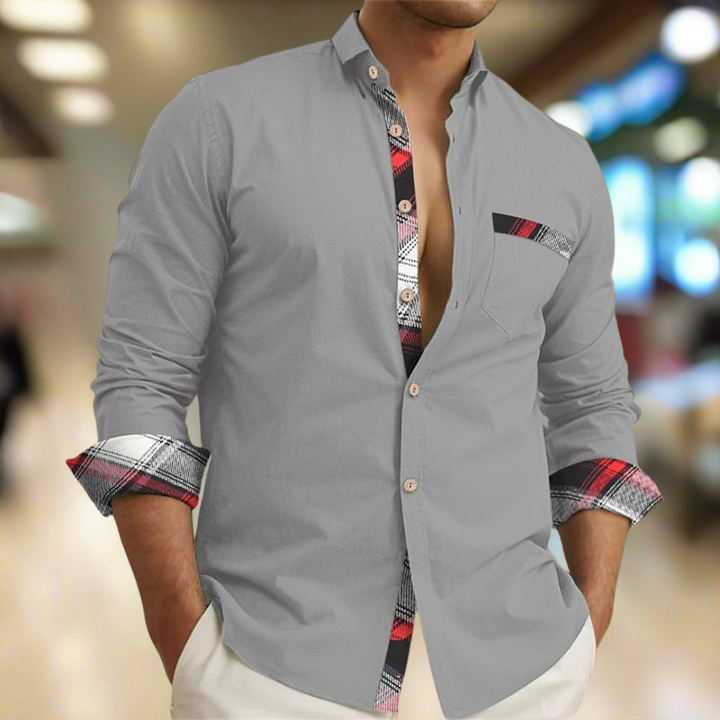 Accent™ | Modieus shirt met lange mouwen