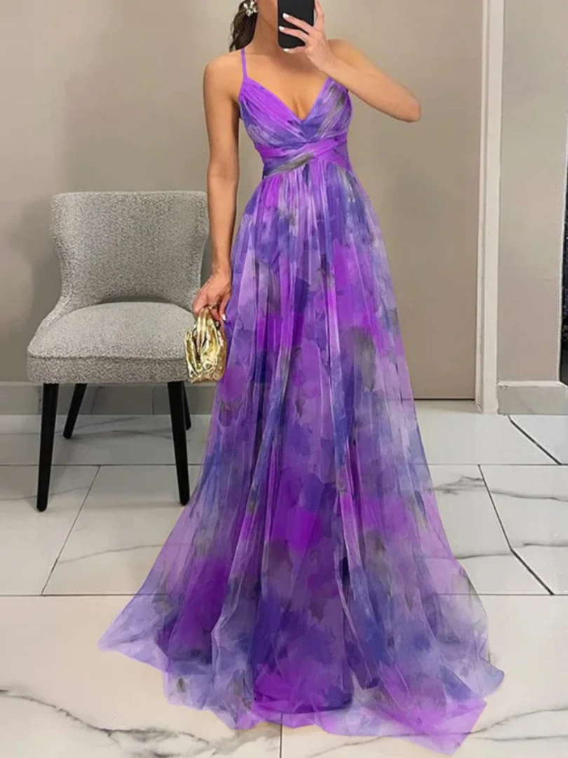 Wendy™ | Floral Elegance Maxi Dress