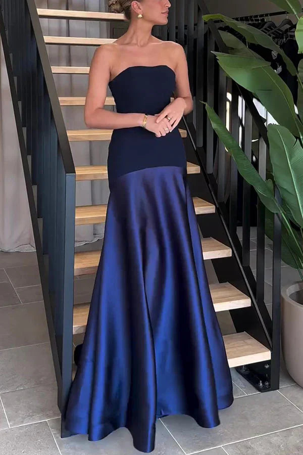 Nara™ | Satin Maxi Dress