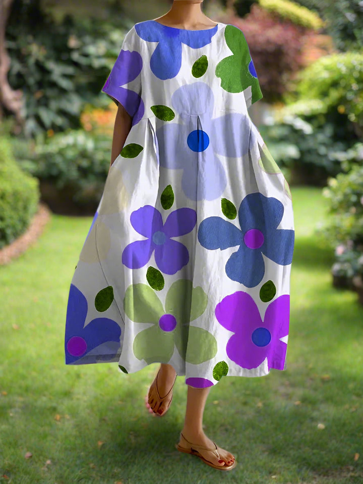 Lioraelle™ | Soft Flower Dress
