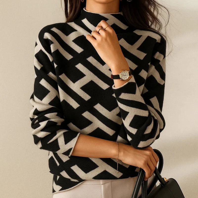 Romina™ | Graphic Pattern Sweater