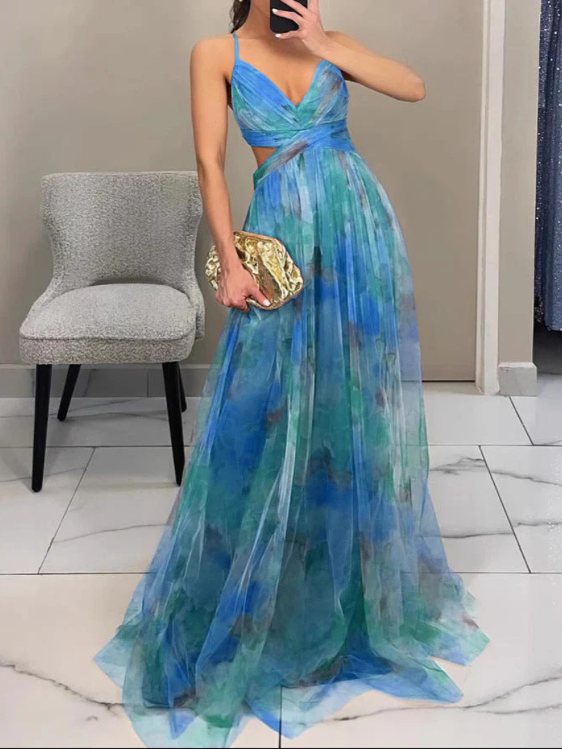 Wendy™ | Floral Elegance Maxi Dress