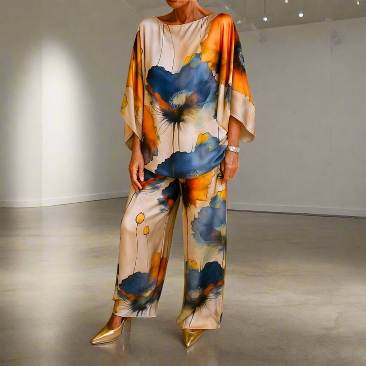 Claire™ | Satin Two-Piece