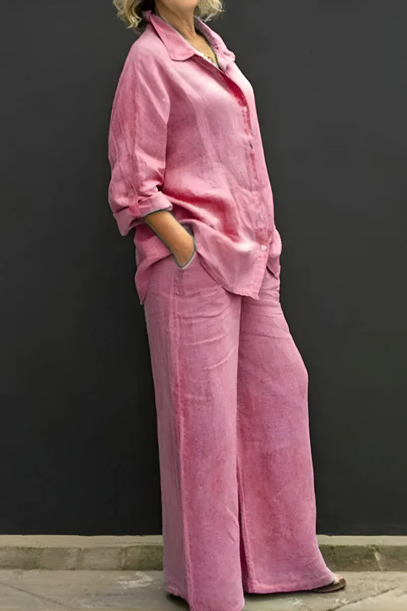 Relvoria™ | Relaxed Linen Two-Piece Set