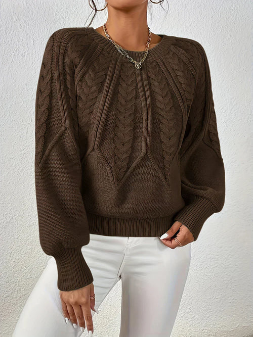 Quessia™ | Cable Knit Sweater