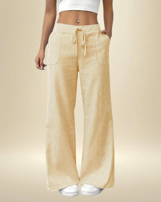 Delvara™ | Comfort Fit Elastic Waist Trousers