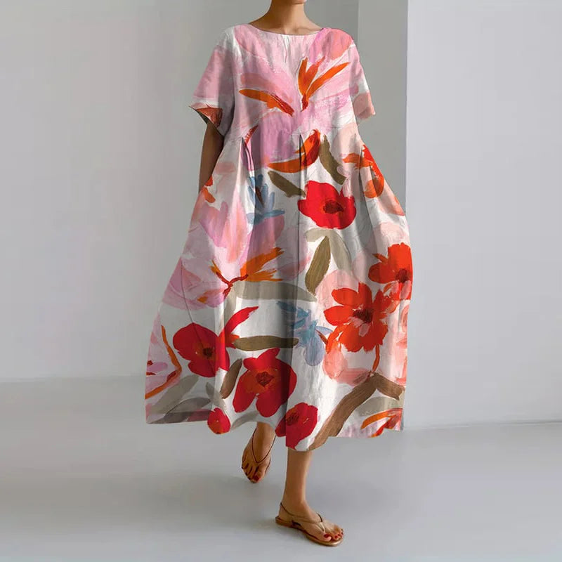 Valentina - Elegant Floral Dress