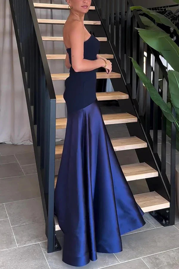 Nara™ | Satin Maxi Dress