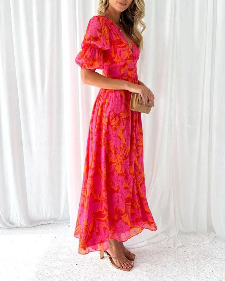 Olivia™ | Flowy Floral Maxi Dress