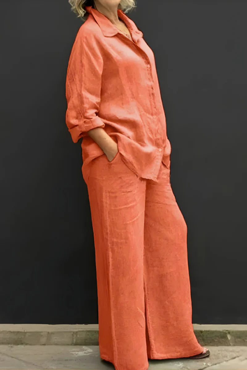 Relvoria™ | Relaxed Linen Two-Piece Set