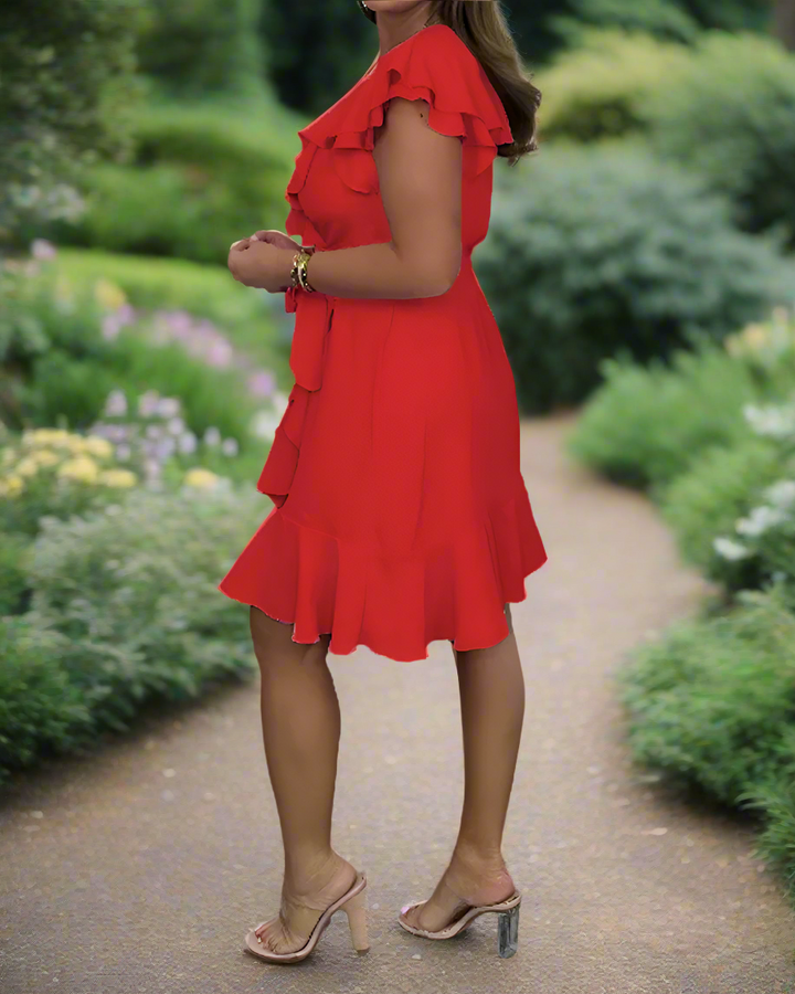 Evania™ | Sophisticated Silhouette Dress