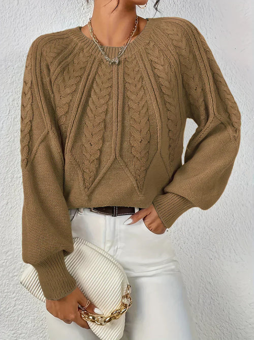 Quessia™ | Cable Knit Sweater