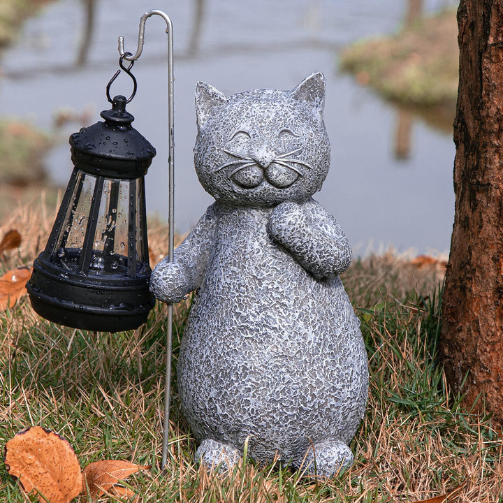 Wandelkat™ - Wandelende Kitty Tuinbeeld