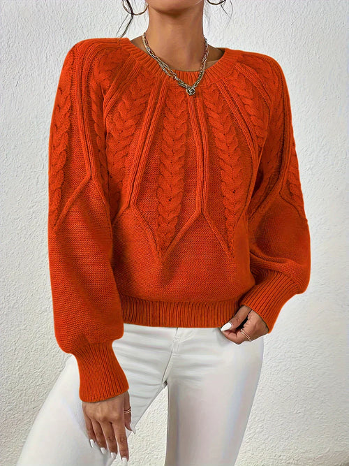 Quessia™ | Cable Knit Sweater