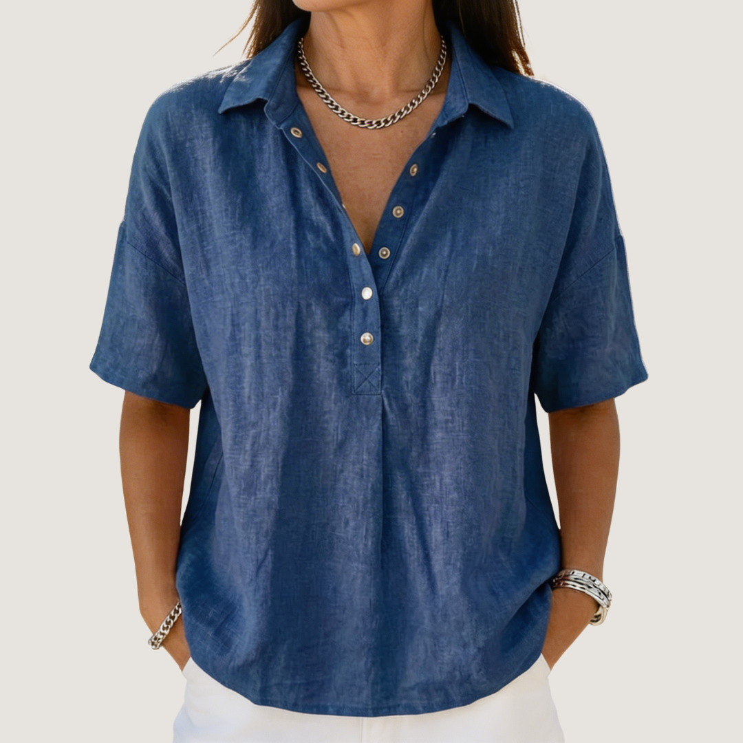Hélène™ | Collar Blouse