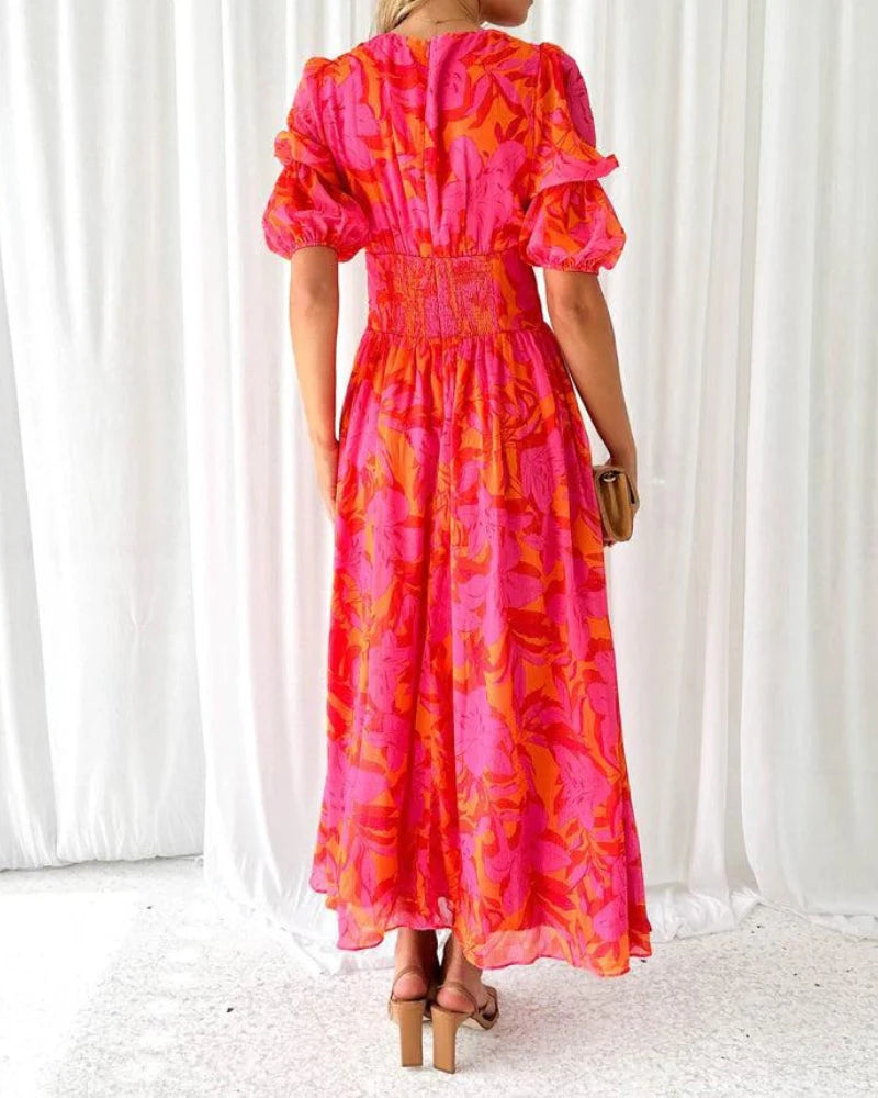Olivia™ | Flowy Floral Maxi Dress