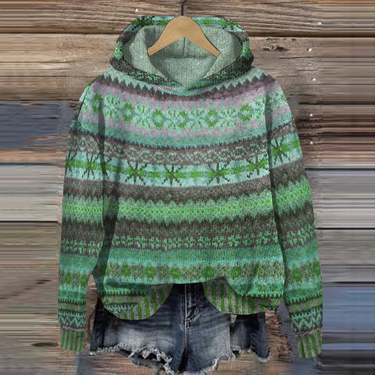 Araminta™ |  Retro Ethnic Hoodie