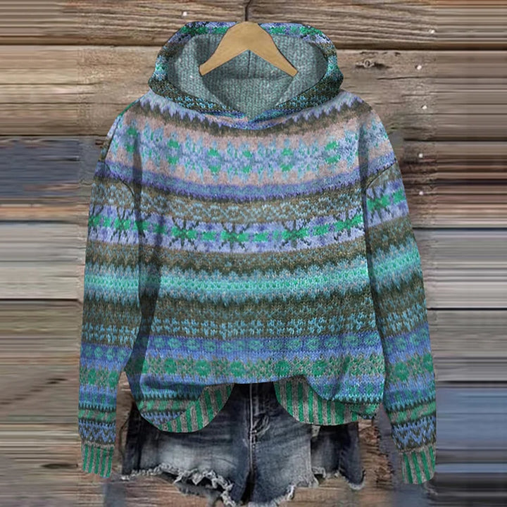 Araminta™ |  Retro Ethnic Hoodie