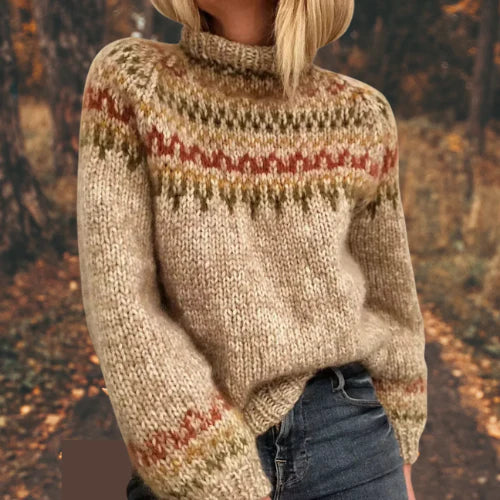 Auralisse™ | Casual Wool Blend Sweater
