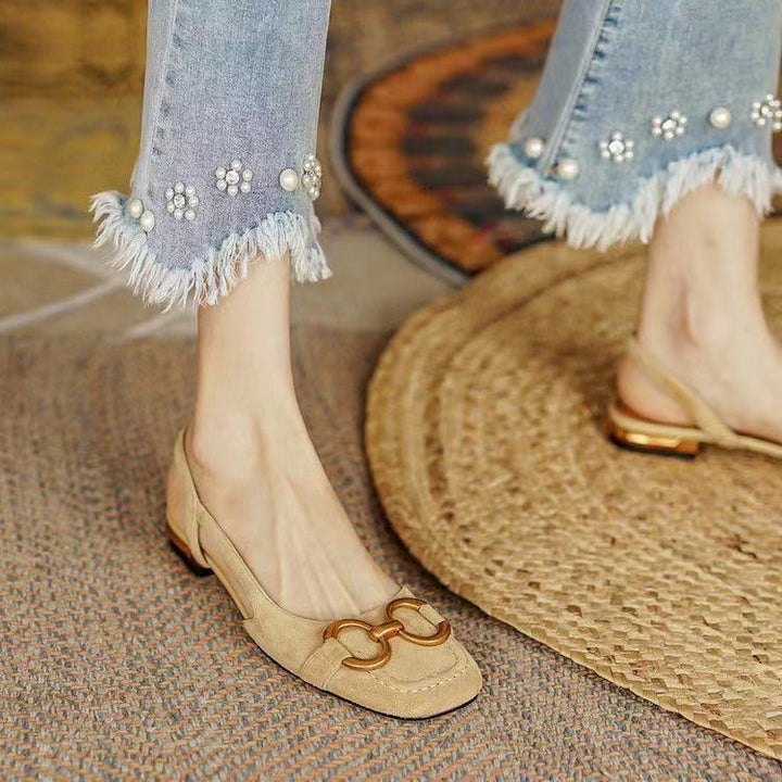 LYNN & CO | Sophia - Elegante Wildleder Slingbacks