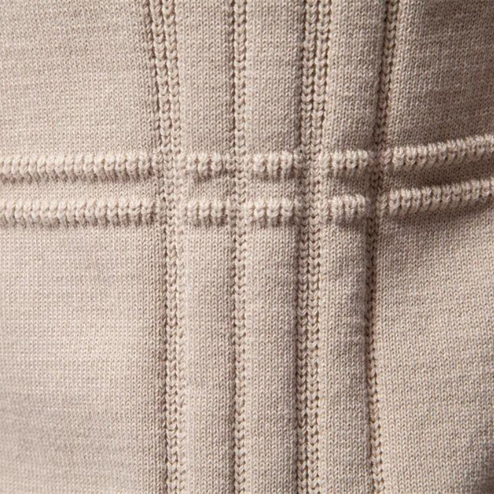 Robbie™ | Casual Textured Crew Neck Sweater