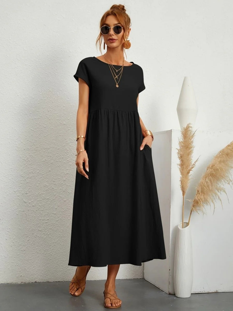 Yasmin™ | Relaxed Everyday Midi Dress