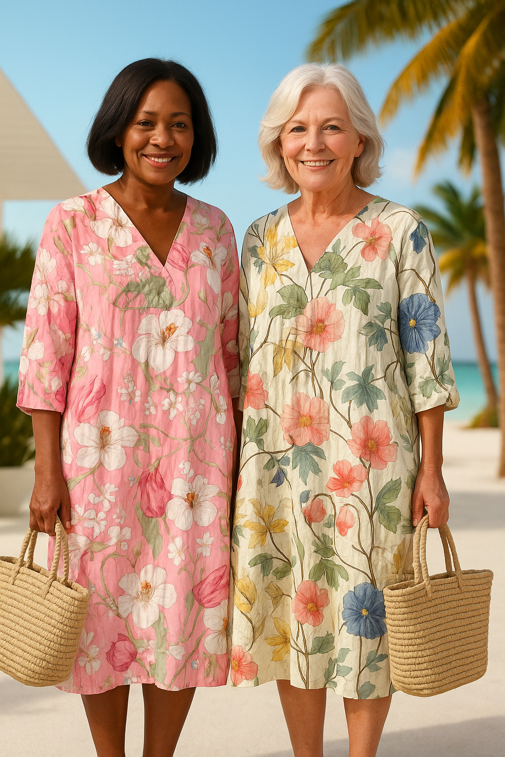 Davina™ | Floral Classic Dress