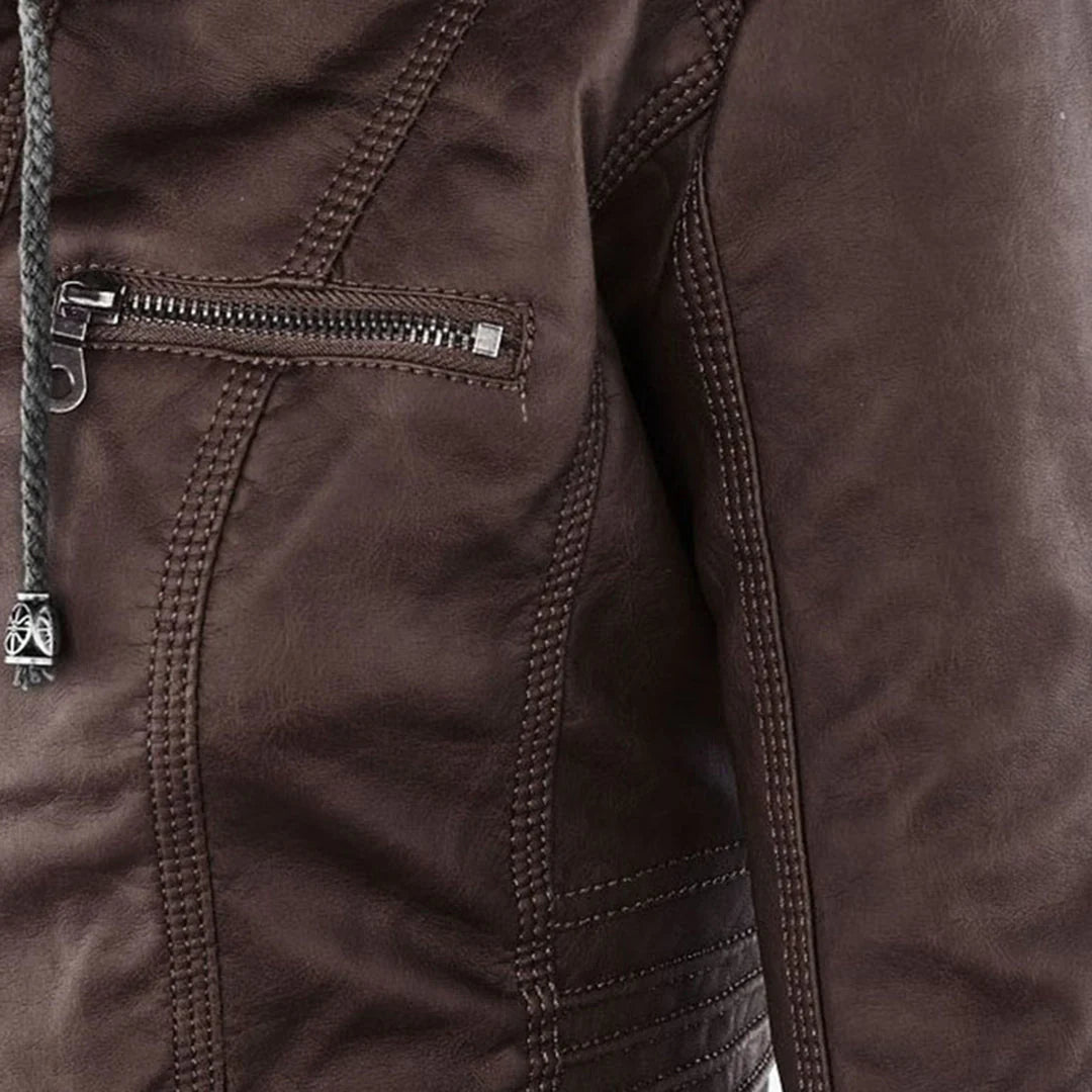 Jasmine™ | Luxury Leather Jacket