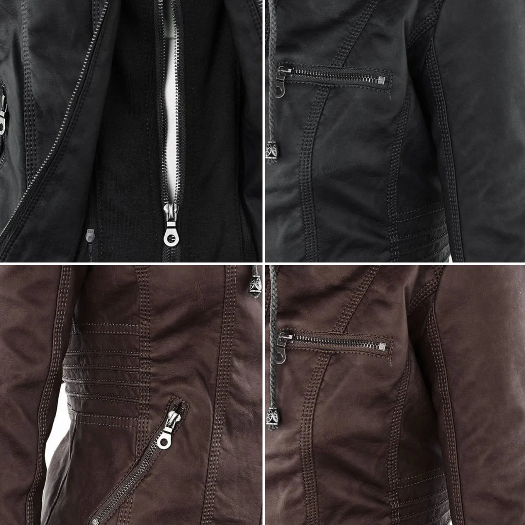 Jasmine™ | Luxury Leather Jacket